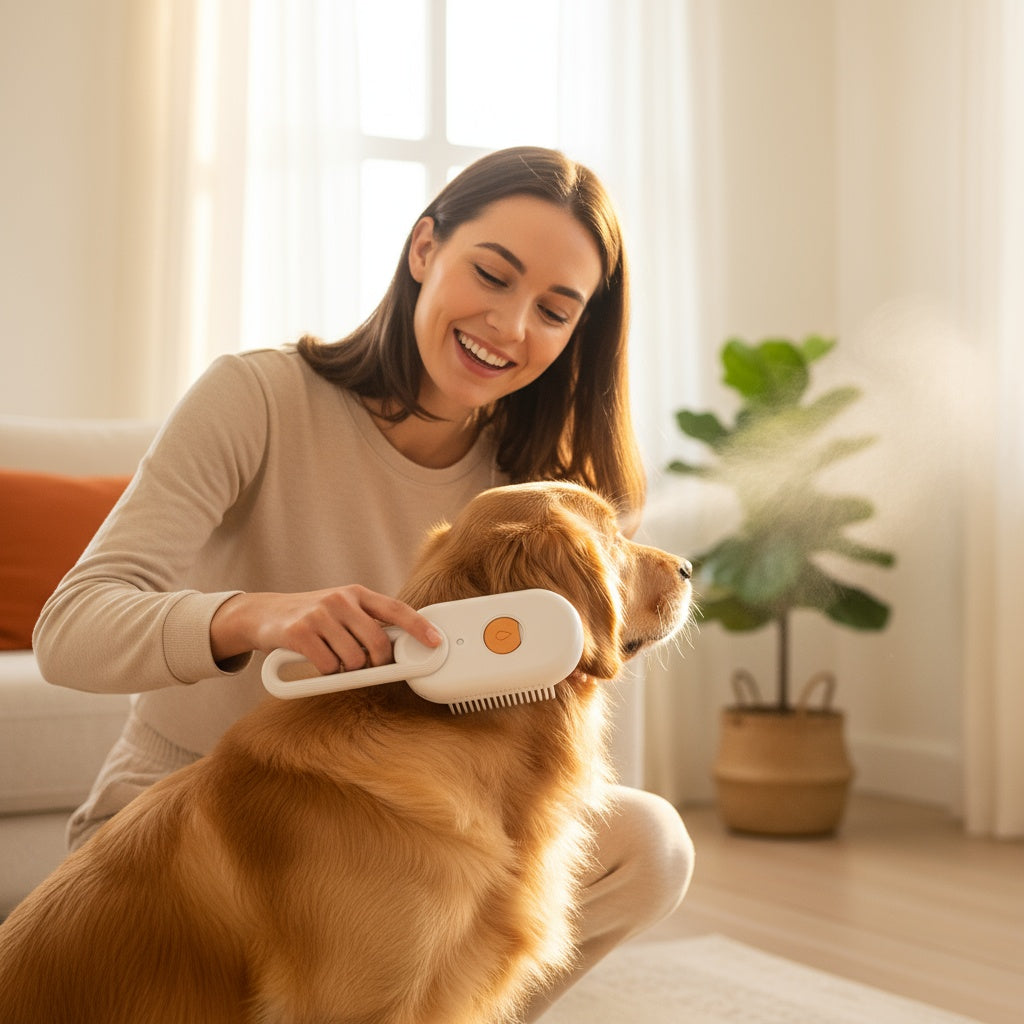 WhiskerGroom™ Electric Pet Grooming Tool