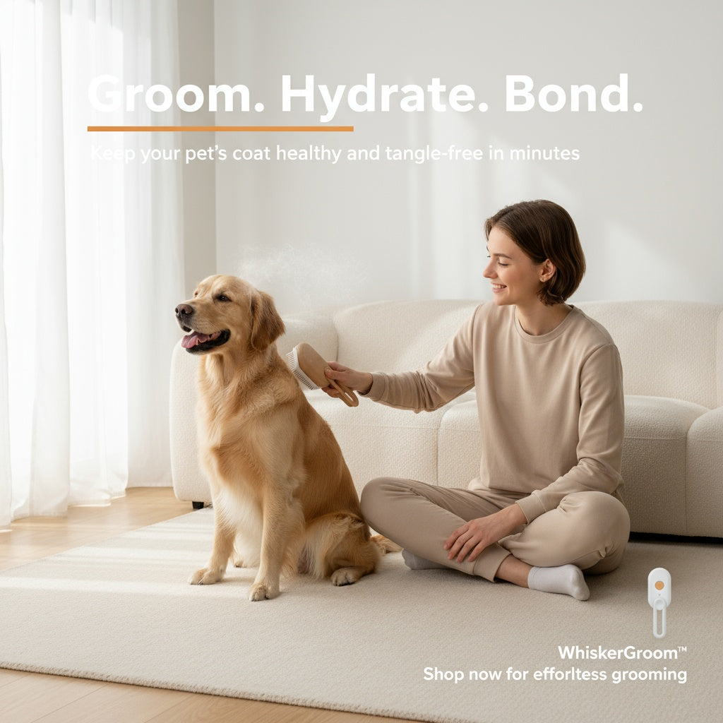 WhiskerGroom™ Electric Pet Grooming Tool
