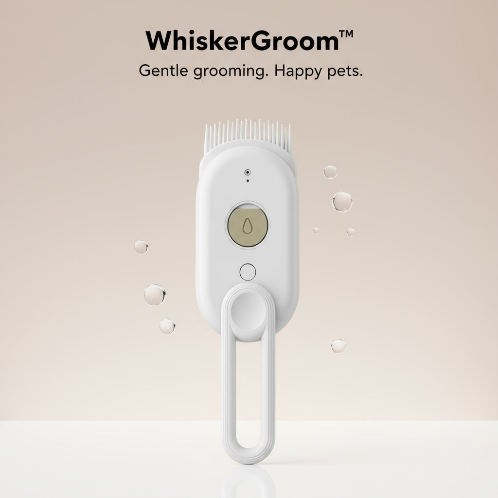 WhiskerGroom™ Electric Pet Grooming Tool