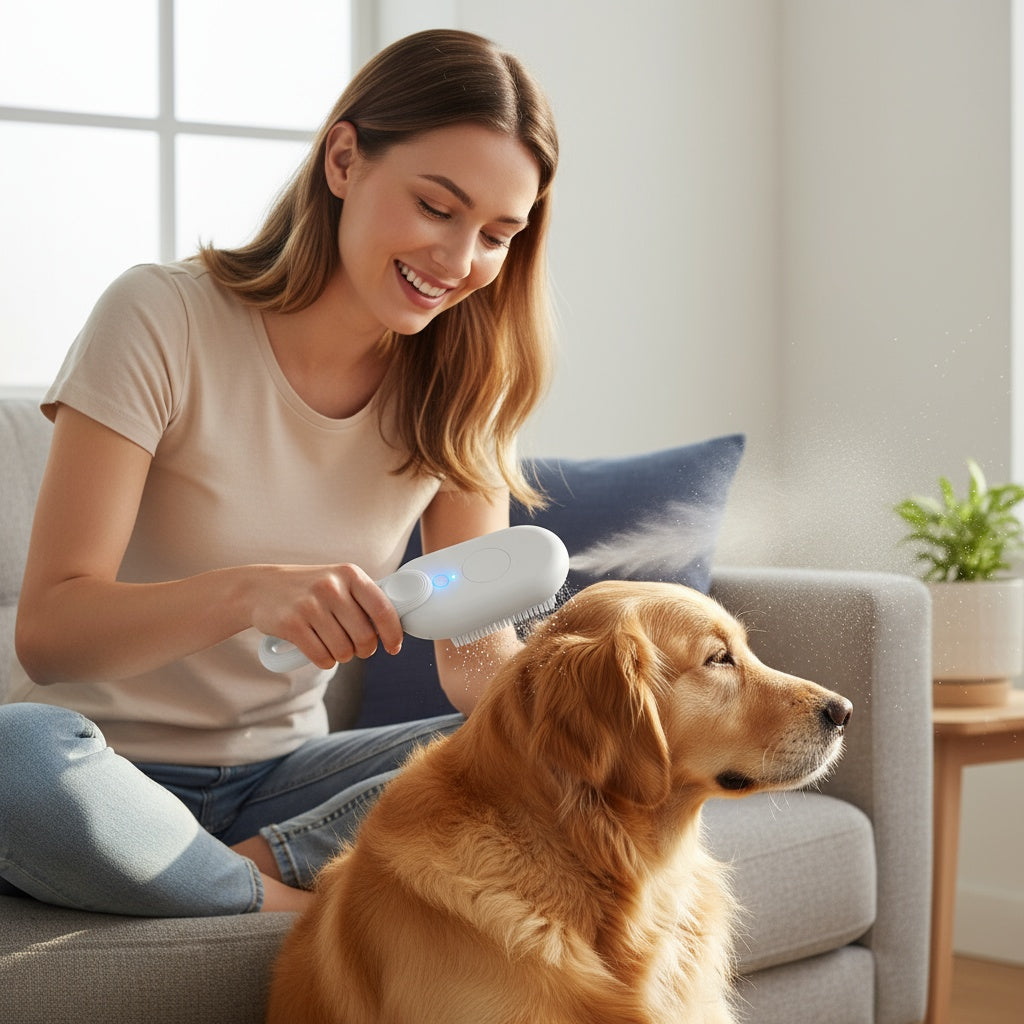 WhiskerGroom™ Electric Pet Grooming Tool
