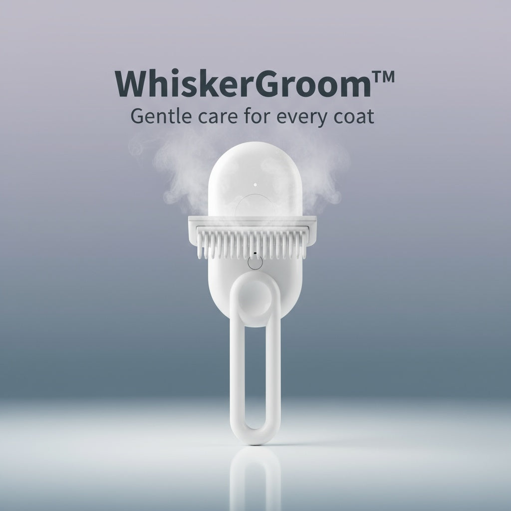 WhiskerGroom™ Electric Pet Grooming Tool