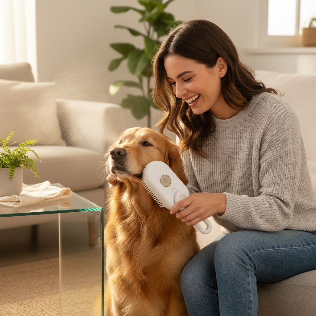 WhiskerGroom™ Electric Pet Grooming Tool