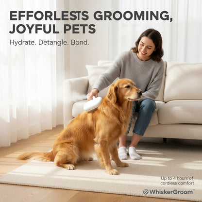 WhiskerGroom™ Electric Pet Grooming Tool