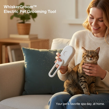 WhiskerGroom™ Electric Pet Grooming Tool